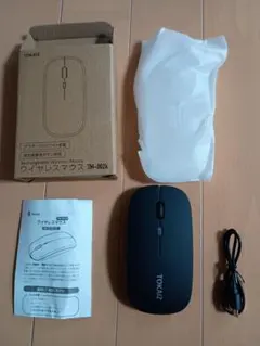 TOKAIZ ワイヤレスマウス TM-002K ブラック