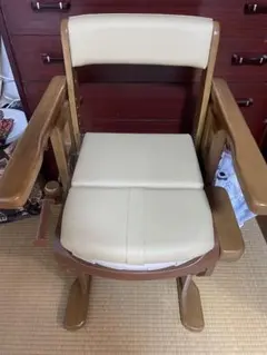 極美品 ウチエ 介護 ポータブルトイレ さわやかチェア 介護トイレ