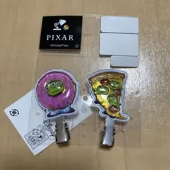 PIXAR トイストーリー エイリアン 前髪クリップ ヘアピン しまむら