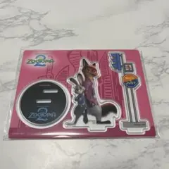 ズートピア2Happyくじ　G賞アクリルスタンドプロップス　ニック&ジュディ