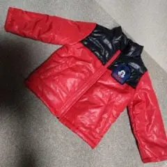 ♦ディズニー【90】ミッキーマウス ジャケット 赤黒