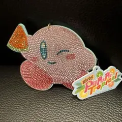 カービィ プププトロピカル　ラインストーンマスコットキーホルダー　スイカ