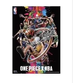 会場受取・抽選販売限定品 ONE PIECE×NBAコラボポスター B2サイズ