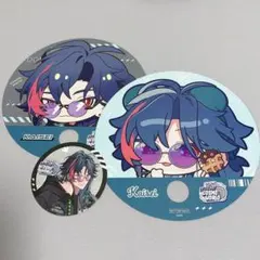 にじさんじ 3SKM コスモワールド 缶バッジ 魁星 ☆ - メルカリ