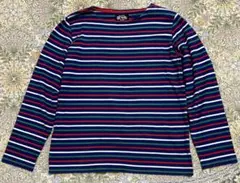 beams ボーダーバスクロングTシャツ