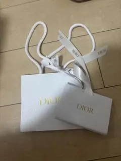 Dior ホワイトショップ袋セット