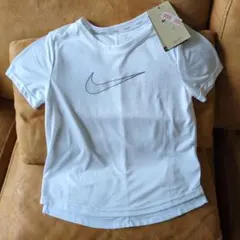 新品未使用)Nike Dri-FITキッズ用！140cmホワイト！半袖Tシャツ！