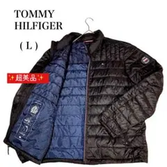 超美品✨ TOMMY HILFIGER 軽量中綿ジャケット 黒 L まさる様専用