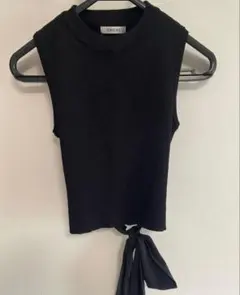 INGNI　バックリボン　ノースリニットのサムネイル
