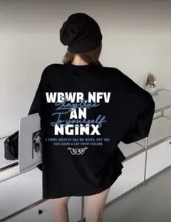 SHIEN バックプリント 長袖　ロンT