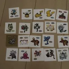 Nー17 ポケモンパンシール 15枚セット ピカチュウ他 - メルカリ