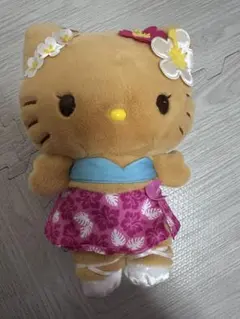 サンリオトコナツバケーション日焼けキティぬいぐるみ大マスコット