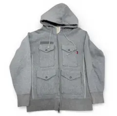 stussy champion コラボ リバースウィーブジップアップパーカー