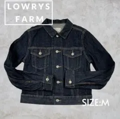美品　LOWRYS FARM　デニムジャケット　Gジャン　Mサイズ