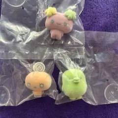 バンダイ たまごっち カプセルフロッキーズ ふらわっち くちぱっち めめっち