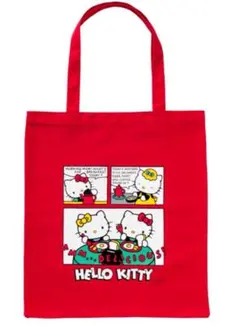 ハッピーくじ ハローキティ C賞 トートバッグ 赤