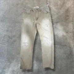 Levi's 505 デニムパンツ ベージュ系