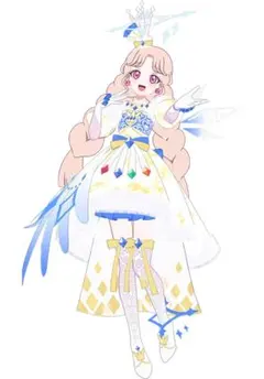 ひみつのアイプリ ダークカルテットスターバズリウムホワイトブルー アイプリバース