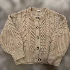 GU ケーブル編み ニットセーター Mサイズ
