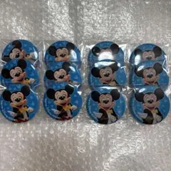 ディズニー　ミッキー　缶バッジ