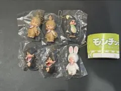 モンチッチ マスコットキーチェーン3 全6種セット　コンプリート