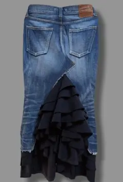 JUNYA WATANABE 再構築デニムスカートのサムネイル