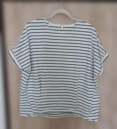 GLOBAL WORK ボーダーTシャツ Mのサムネイル