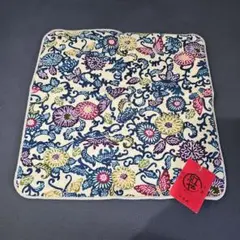 【新品未使用】紅や 紅型タオルハンカチ　JAPAN　沖縄
