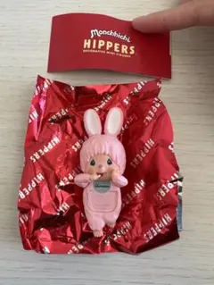 Monchhichi HIPPERS モンチッチ　ピンクチムタン