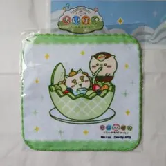 【ちいかわポケット】フルーツなハンドタオル（くりまんじゅう・シーサー）
