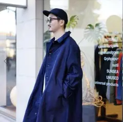 【OUTIL】 新品未使用Manteau Avignon BlackIndigoのサムネイル