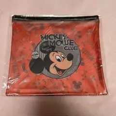 ディズニー100周年1番くじ　フラットポーチ　ミッキー