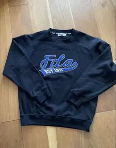 FILA フィラ　スウェット トレーナー ブラック M