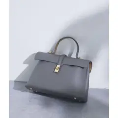 らーめん様専用ページ　VIS ひねり金具ワンハンドルバッグ【2WAY】グレー