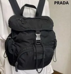 PRADA ナイロン バックパック リュック ブラック