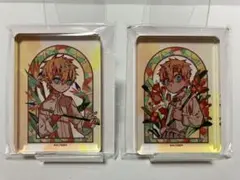 花子くんミュージアム　ミニ アクリルブロック　源輝　源光　ボタニカル