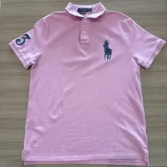 POLO RALPH LAURENメンズポロシャツピンクLG