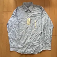 無印良品 洗いざらしブロード 長袖シャツ