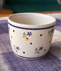 美品　ポーリッシュポタリー　そば猪口のサムネイル