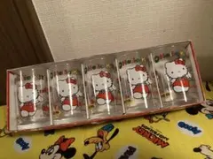 サンリオ　Hello Kitty グラス 5個セット　ハローキティ