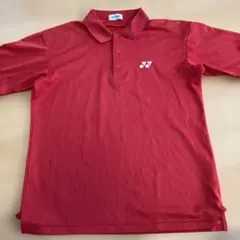ヨネックス ポロシャツL 赤