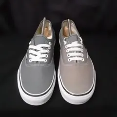 VANS オーセンティック　グレー　スニーカー　27cm