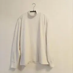 ユニクロ ヒートテック ハイネック 長袖 XL オフホワイト