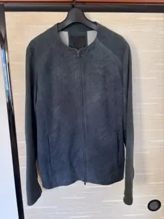 OURET シープスキン ノーカラーライダースジャケット サイズ2