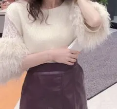 マーキュリーデュオ　ニットトップス