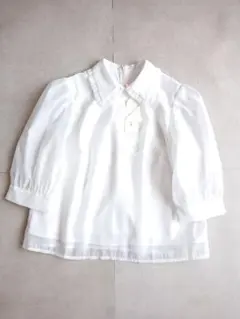 未使用31 Sons de modeエアリーフリル衿ブラウスのサムネイル