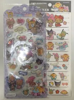 ドロップジェリーシール.日焼け.サンリオキャラクターズ キティ