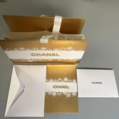 CHANEL ゴールドギフトボックス