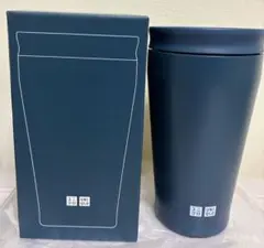 【新品未使用※非売品】UNIQLO ステンレスボトル タンブラー（ネイビー）