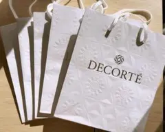 コスメデコルテ ショップ袋5枚セット
